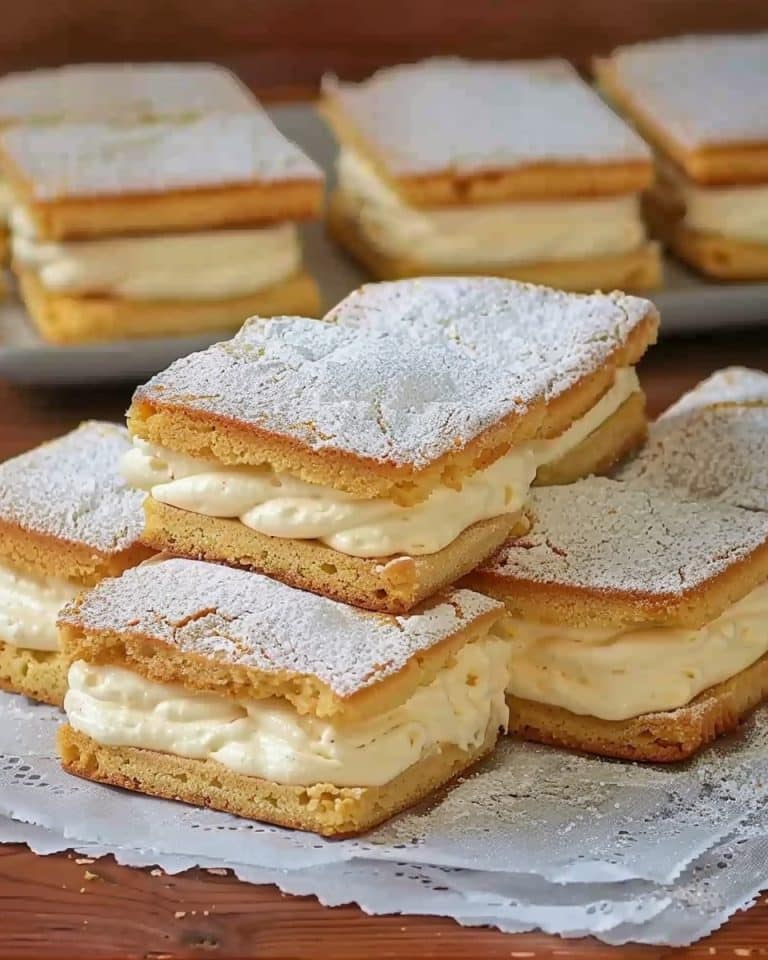 BUTTERKEKS SANDWICHES MIT VANILLEPUDDING, HIMMLISCH LECKER !