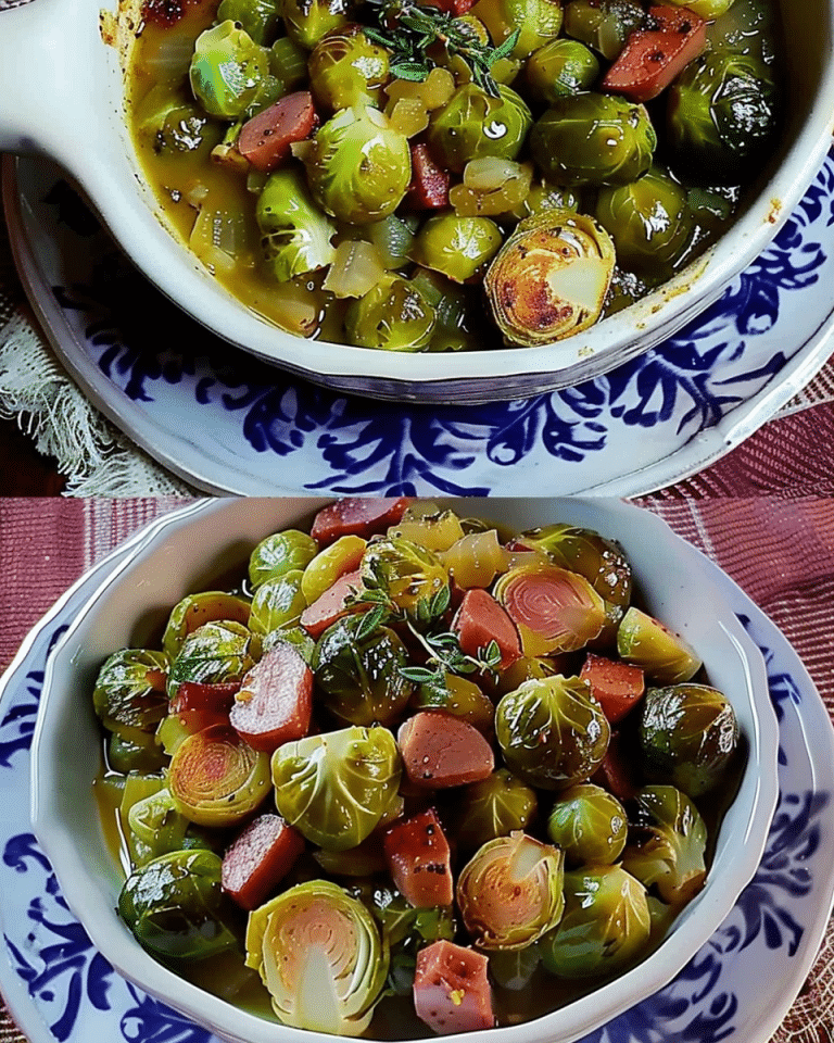 Rosenkohleintopf: Einfach, herzhaft und unvergleichlich lecker