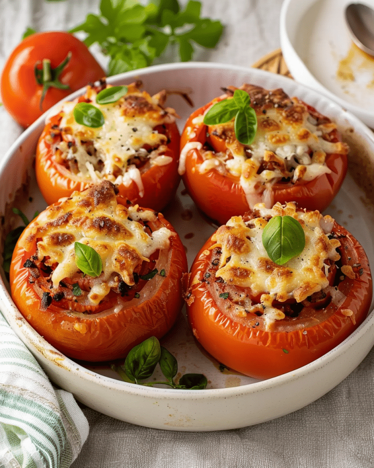 Gefüllte Tomaten: Fantastsiches Rezept für ein schnelles und leckeres Gericht