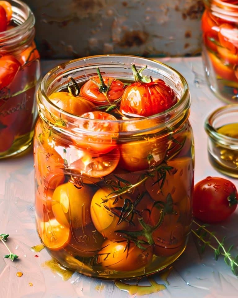 Tomaten in Öl: das Rezept für eine schnelle und immer fertige Beilage