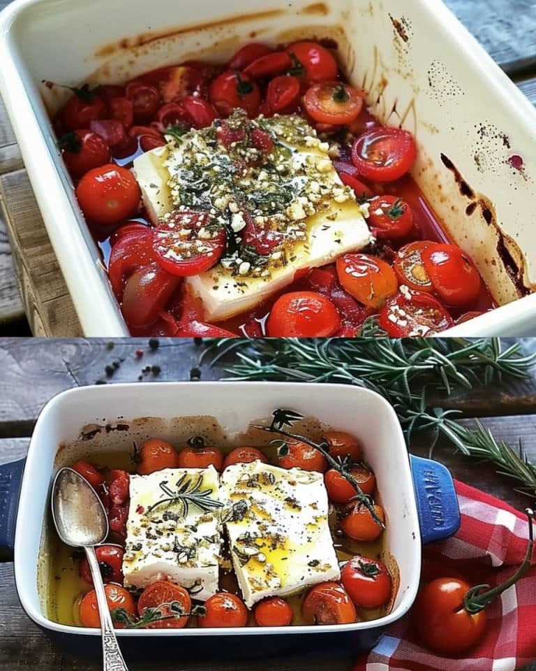 Gebackener Feta mit Tomaten, Ein tolles Gericht sehr lecker