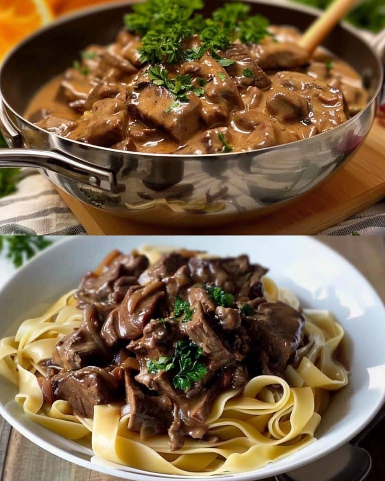 Boeuf Stroganoff, Superzart