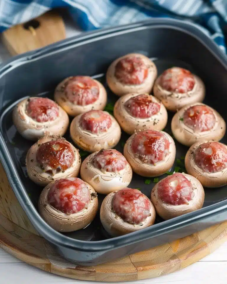 Fefüllte Champignons: Ein Einfaches Rezept Für Ein Schnelles Und Leckeres Abendessen