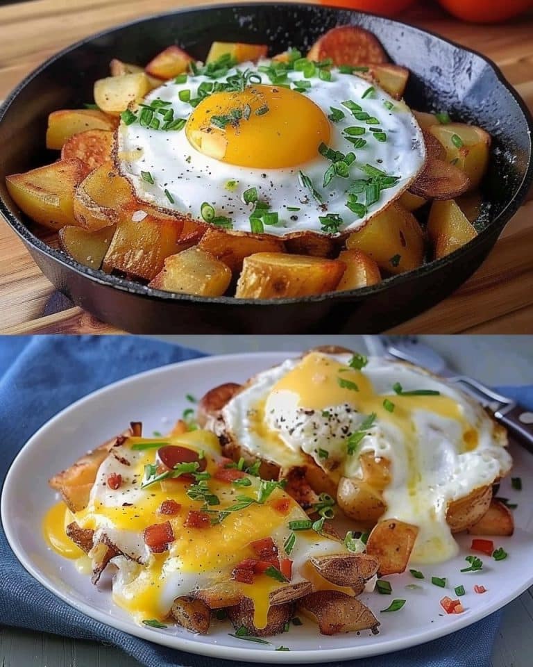 Bratkartoffeln mit Ei und Käse, Immer wieder lecker