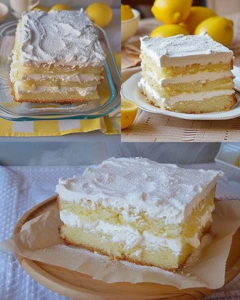 Zitronen-Mascarpone-Kuchen