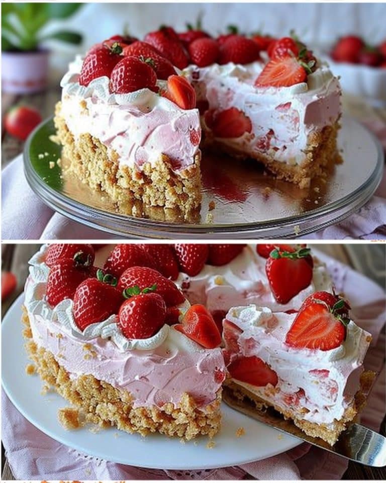 Achtung Suchtfaktor, Erdbeerkuchen ohne Backen besser als Erdbeereis