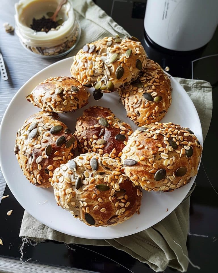 Schnelle, gesunde Brötchen