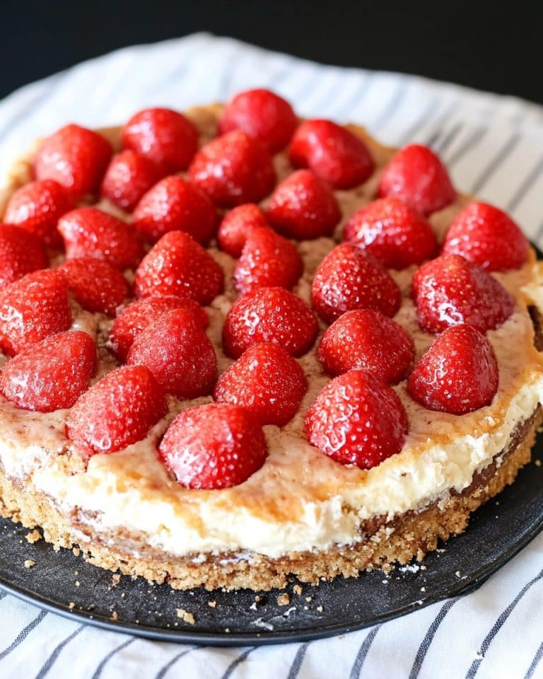 saftigen Erdbeer Blechkuchen