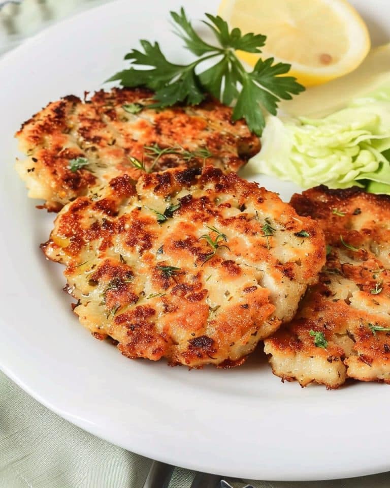 Leckere Blumenkohl Schnitzel