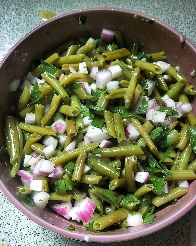 Grüner Bohnensalat