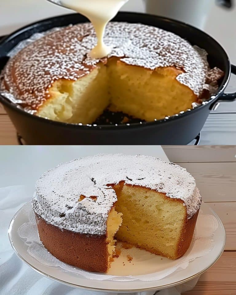 Milchkuchen, meine Familie ist total verrückt danach