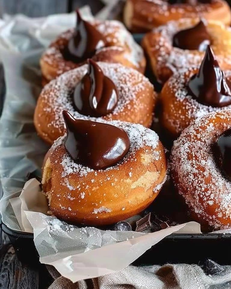 Schokoladen-Brioche-Donuts, Woah, Ich Könnte Allein 100 Essen!