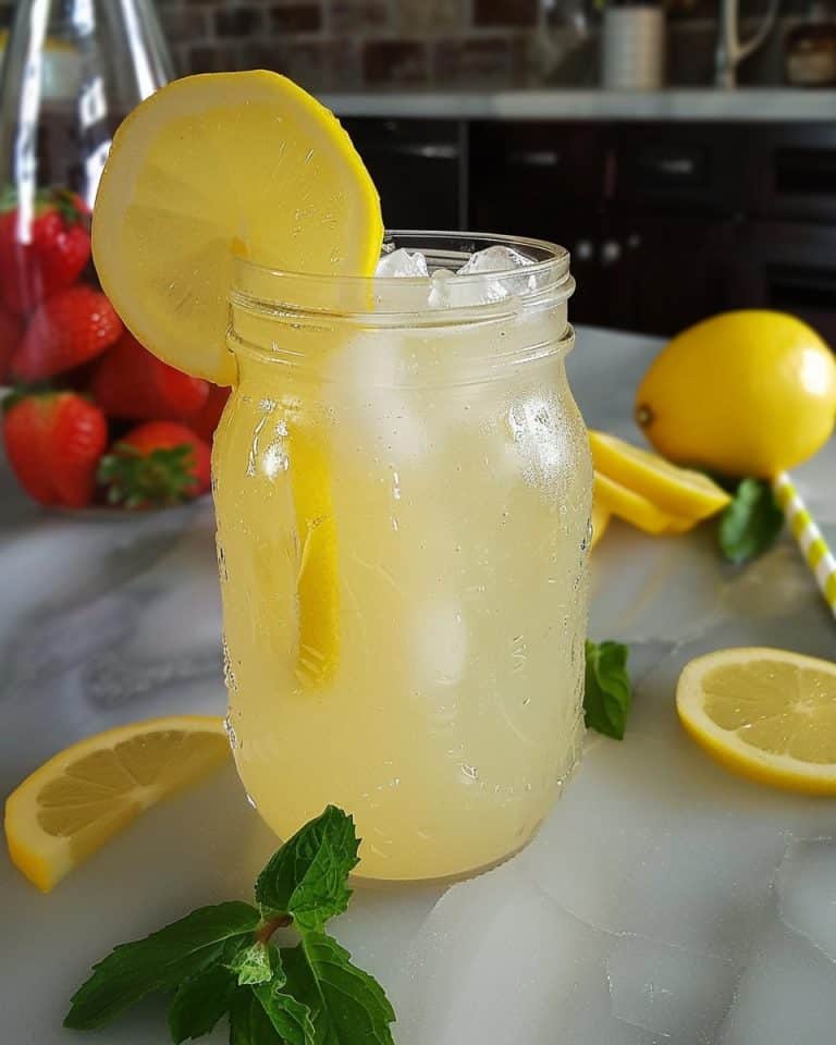 Zuckerfreie Zitronenlimonade