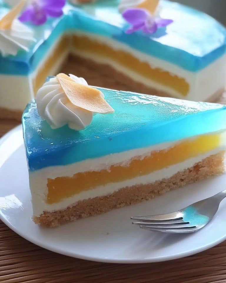 Blue Hawaii Torte