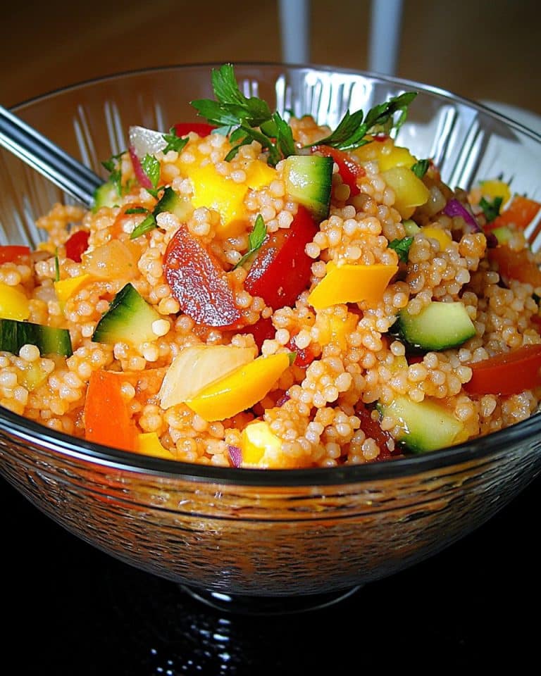 Couscous-Salat, lecker würzig