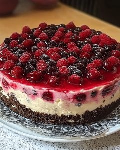 Frische Himbeertorte Mit Schmand - Yum Kuchen