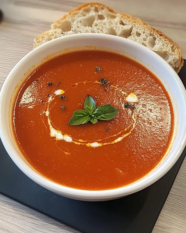 Frische Tomatensuppe