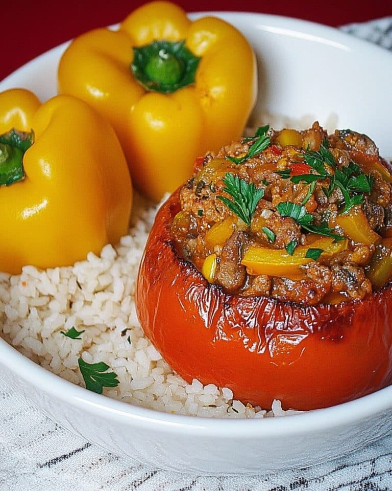 Gefüllte Paprika nach Uroma Susanne