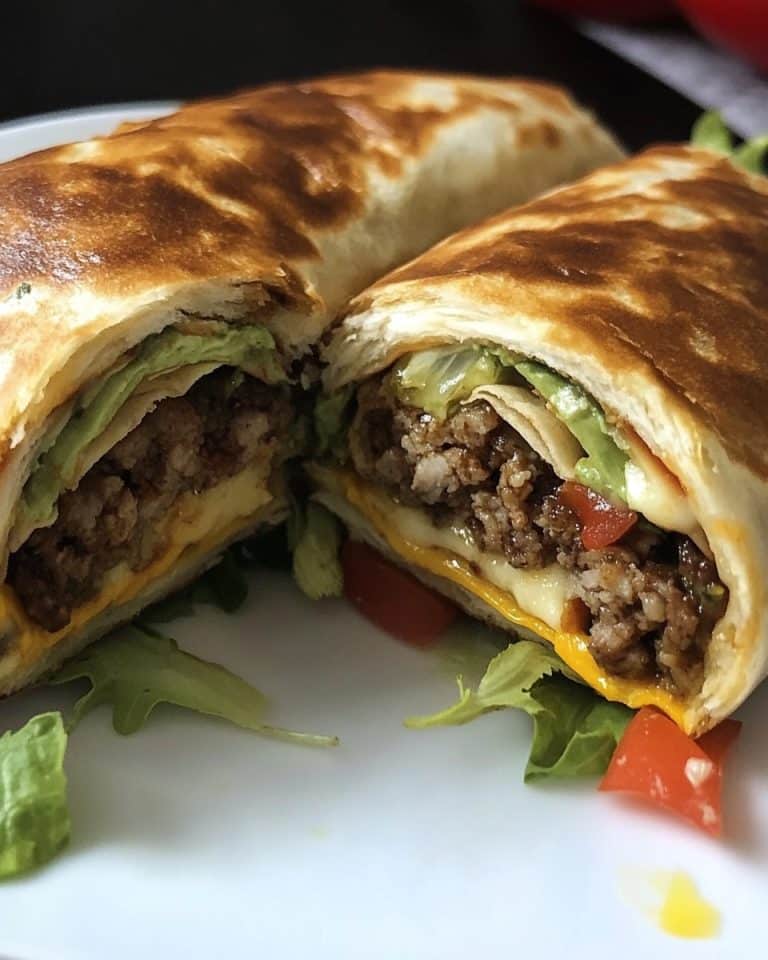 Low-Carb Big Mac Rolle