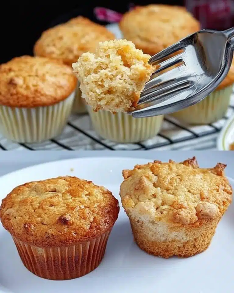 Apfel Haferflocken Muffins