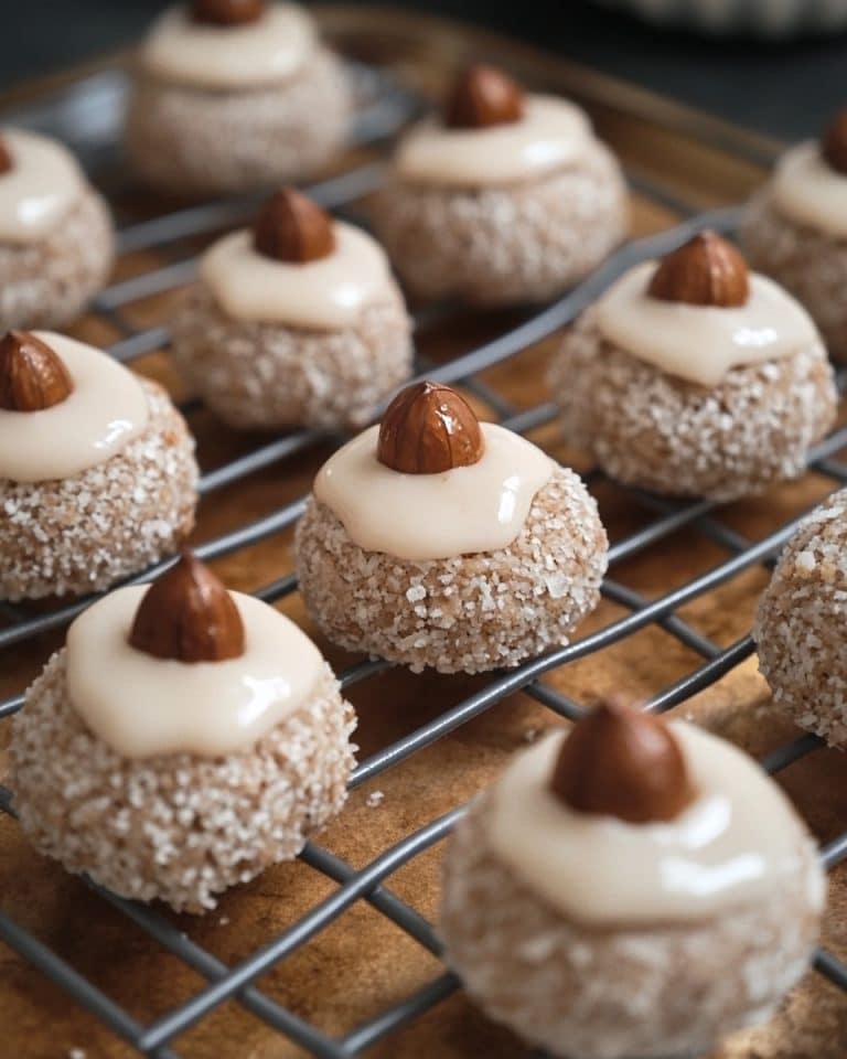 Wunderbare Nussbällchen, die superschnell gehen