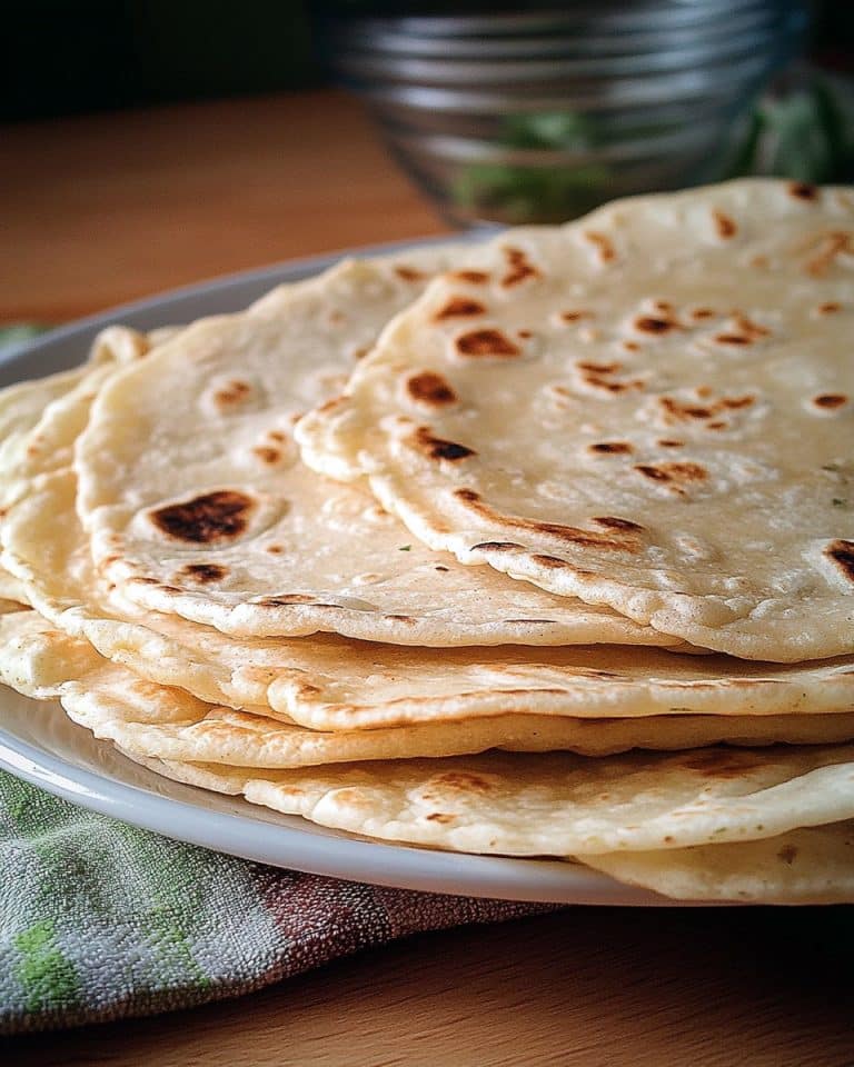 Tortillas aus Weizenmehl