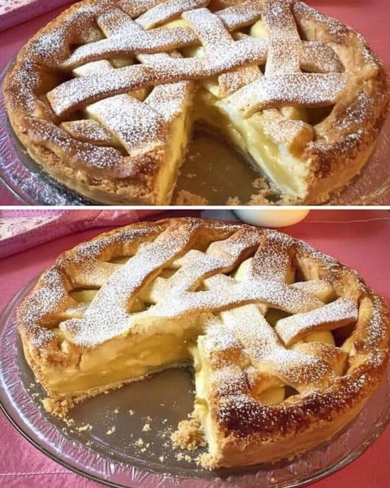 Italienischer Apfelkuchen in 5 Minuten im Backofen