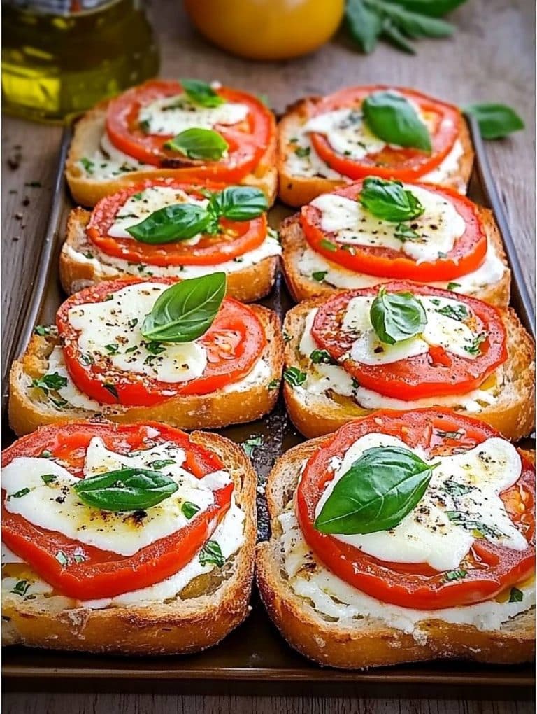 Tomaten Mozzarella Toast