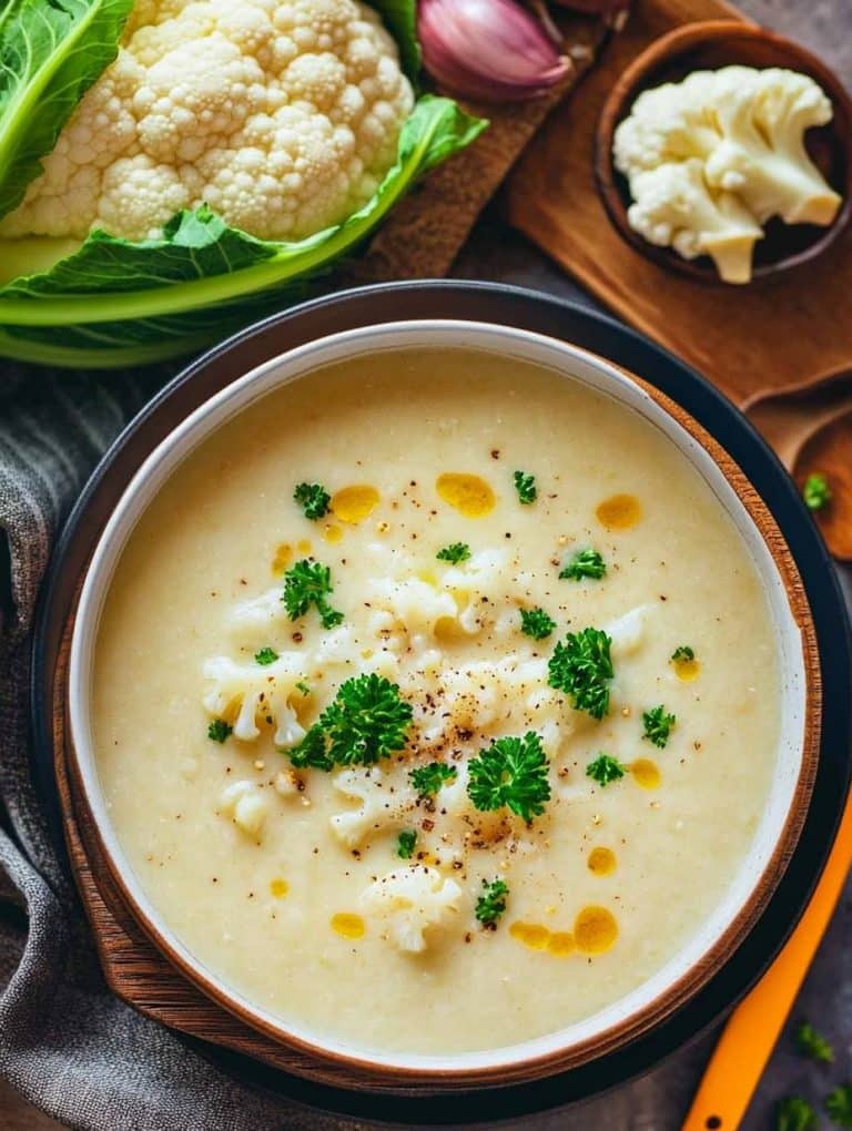 Ultracremige Blumenkohlsuppe