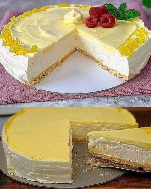 Zitronen Joghurt Torte