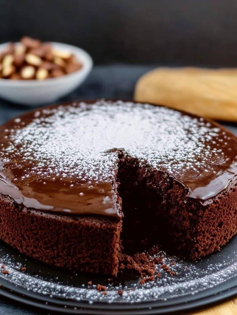 Blitzschneller Schokokuchen in 2 Minuten bereit für den Ofen, ein Tassenrezept