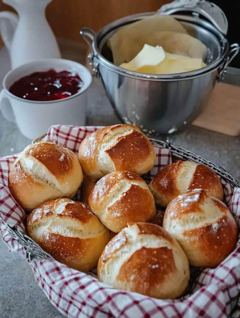 Einfache, aber köstliche DDR-Brötchen