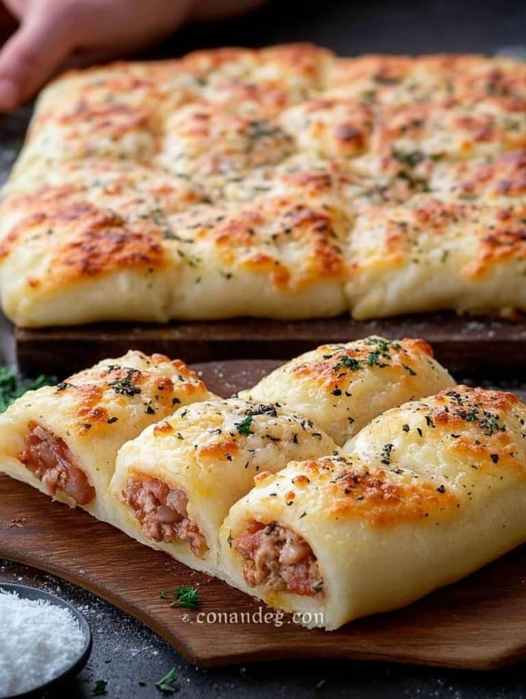 Hack Pizza Rolle