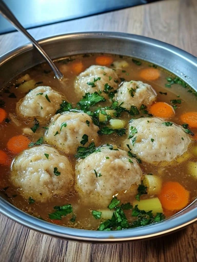 Leberknödelsuppe Omas Rezept