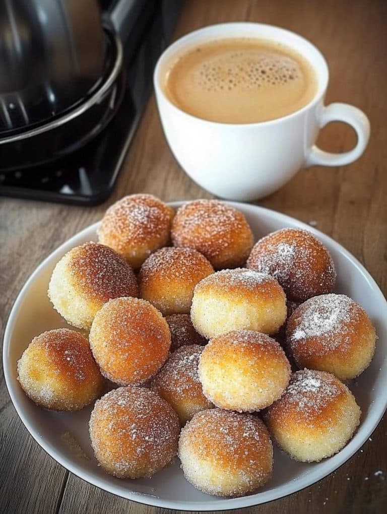 Quarkbällchen in 5 Minuten ein Tassenrezept