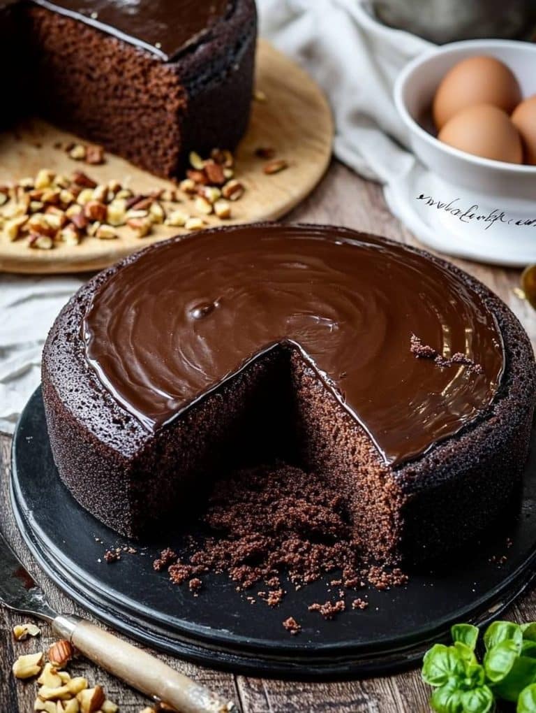 Schneller Schokokuchen in nur Zwei Minuten bereit für den Ofen