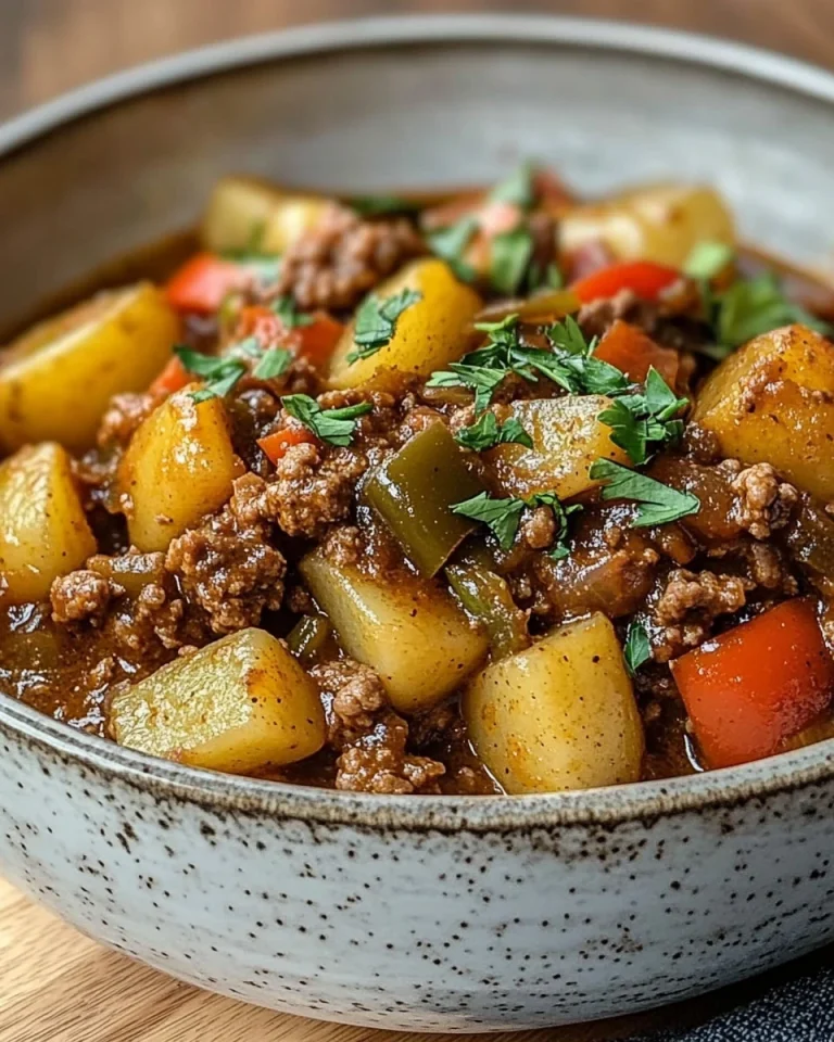 Bauerntopf mit Hackfleisch und Kartoffeln