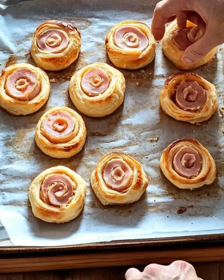 Blätterteig Schnecken