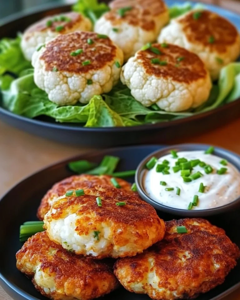 Blumenkohl Frikadellen