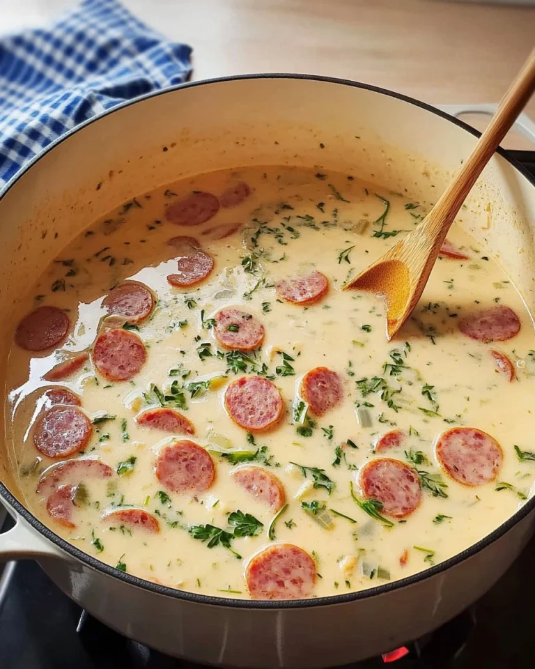 Cabanossi-Käse-Suppe