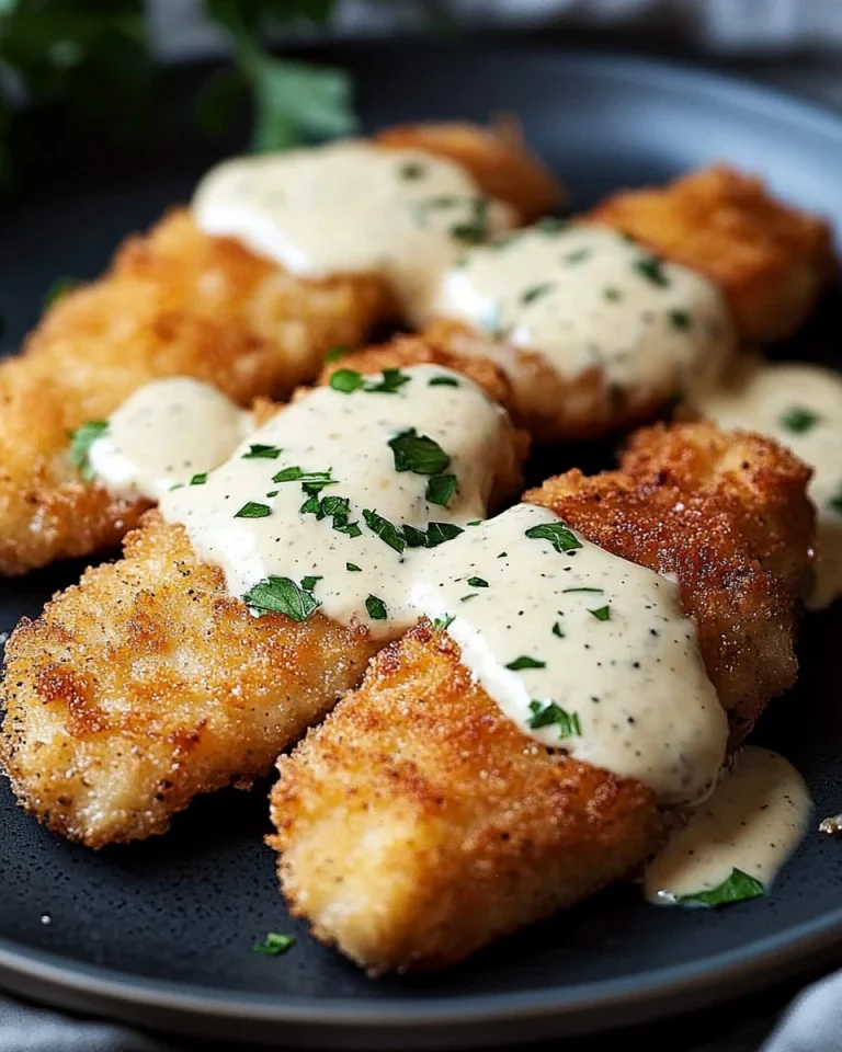 Cremiger Parmesan-Krusten-Hühnchen