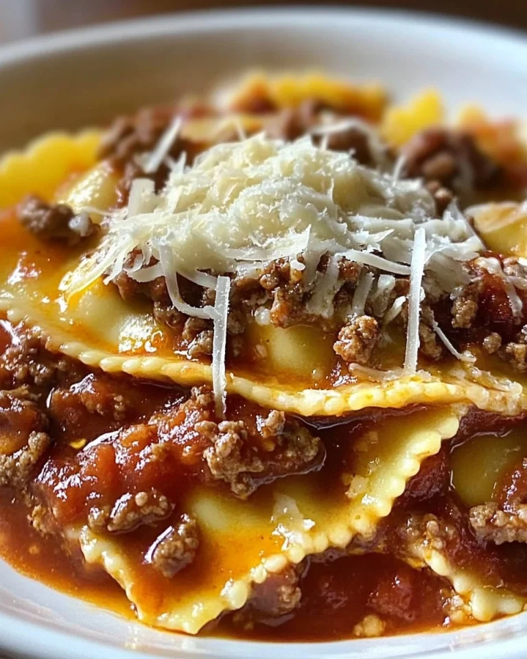 Crockpot Ravioli-Lasagne