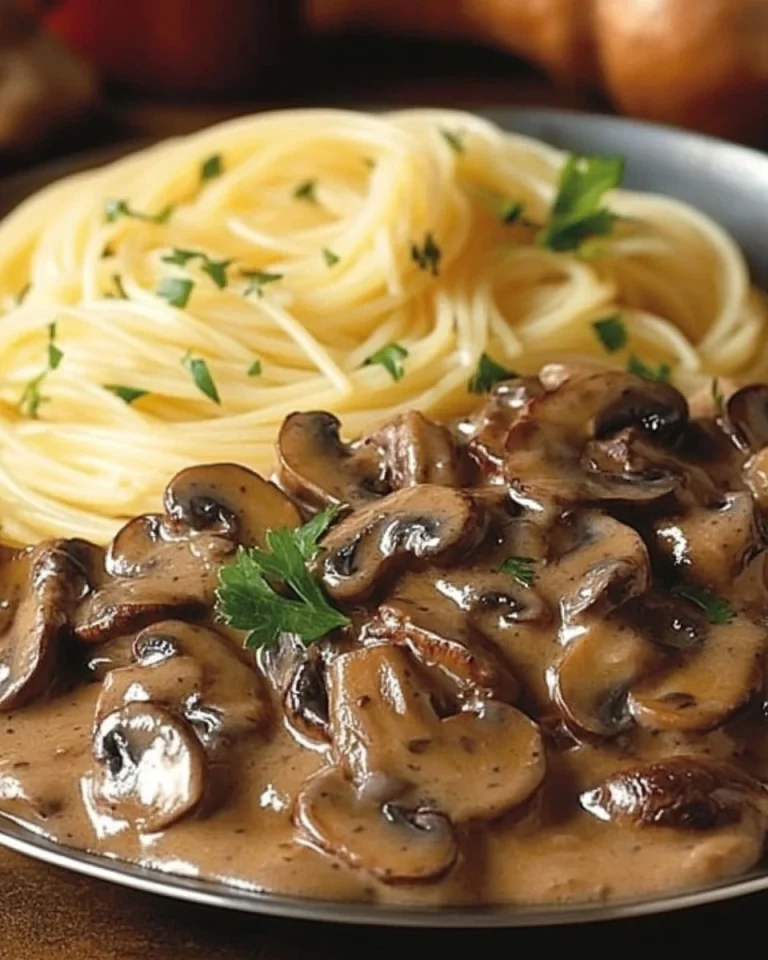 Geniale Champignons Jägersoße