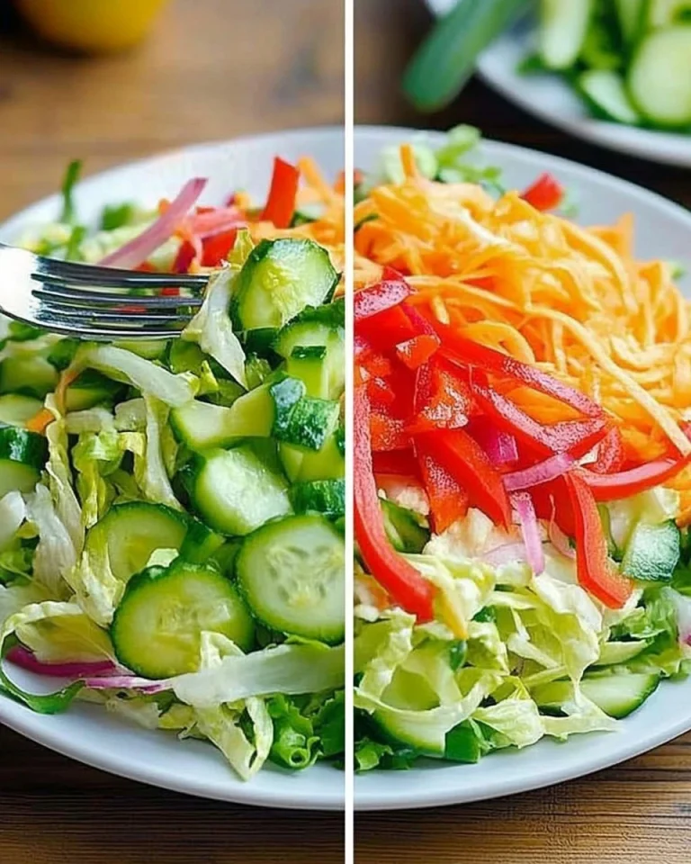 Gurkensalat mit Chinakohl