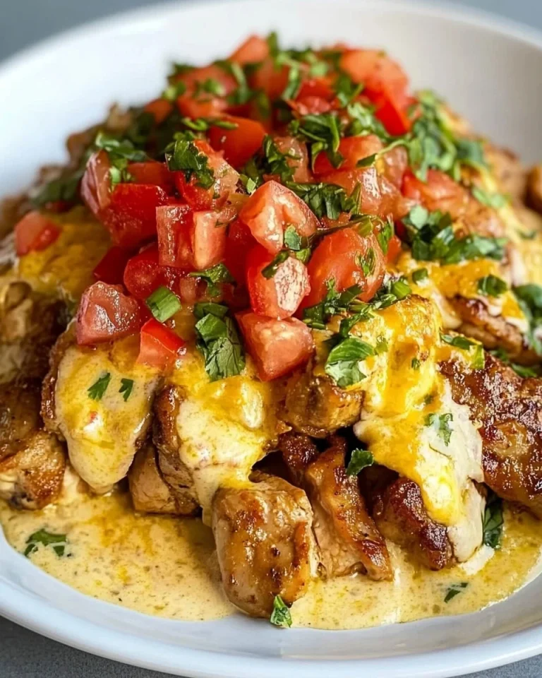 Gyrosauflauf mit Knoblauch und Sauce Hollandaise