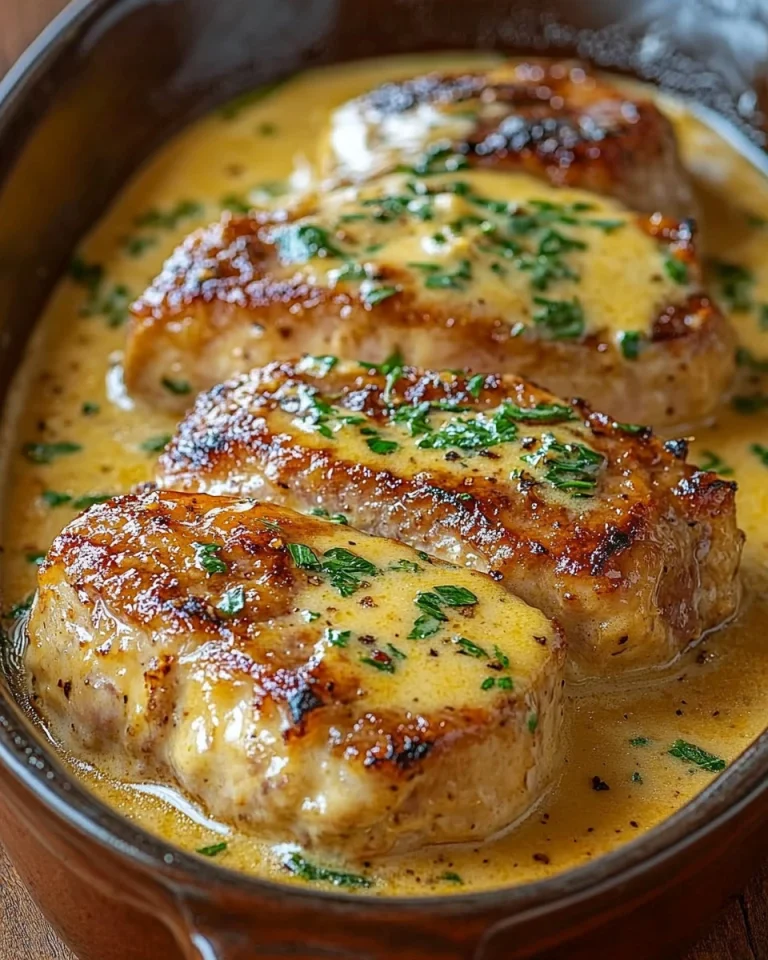 Kasseler in Honig-Senf-Sahne