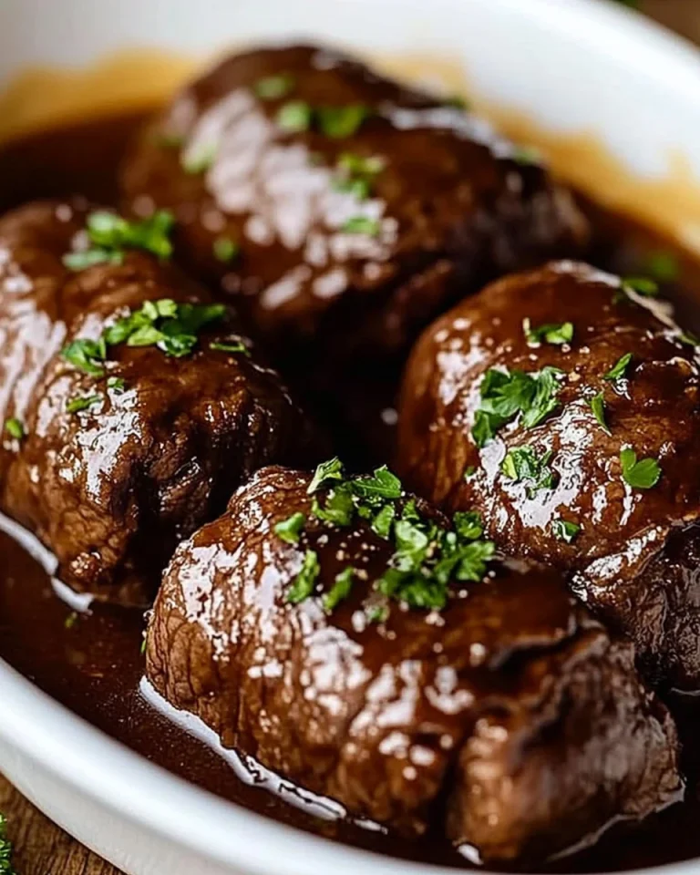 Klassische Rinderrouladen aus dem Ofen