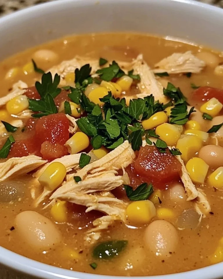 Langsame mediterrane Hähnchen-Chili-Delikatesse