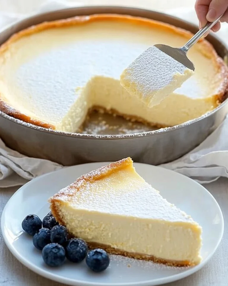 Megacremiger Quarkkuchen