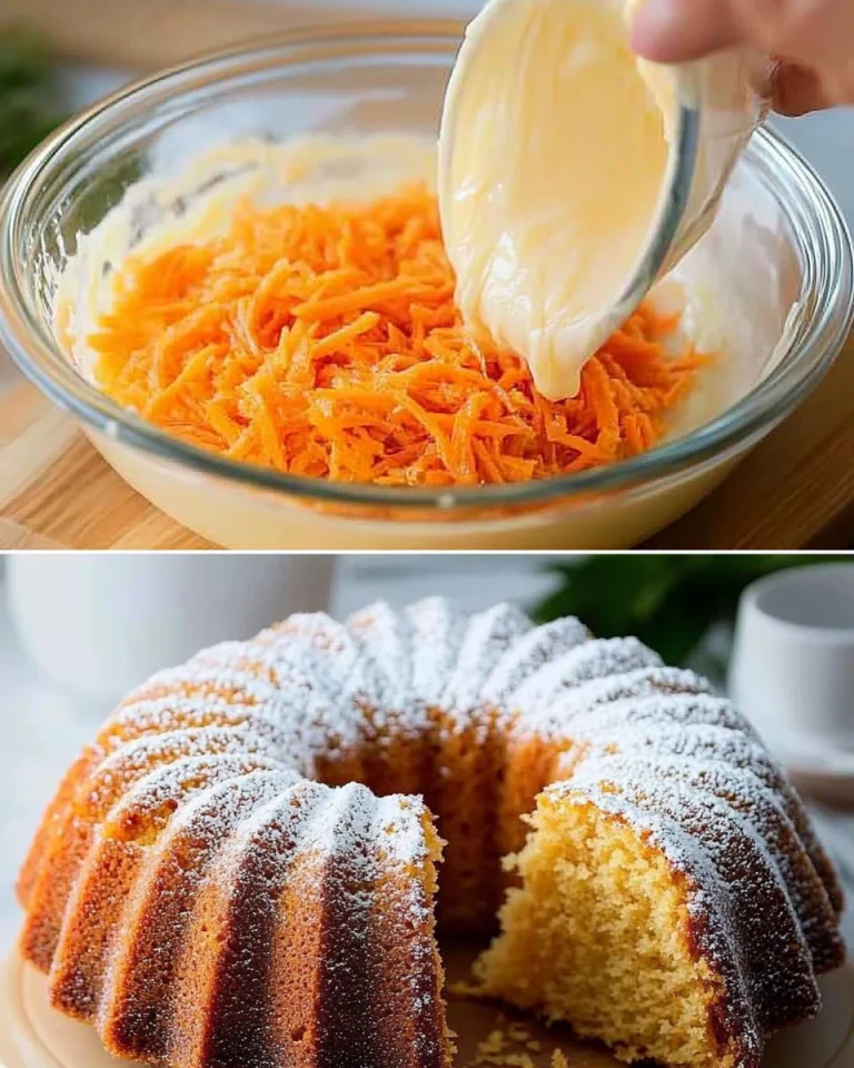 Möhrenkuchen mit Mandeln